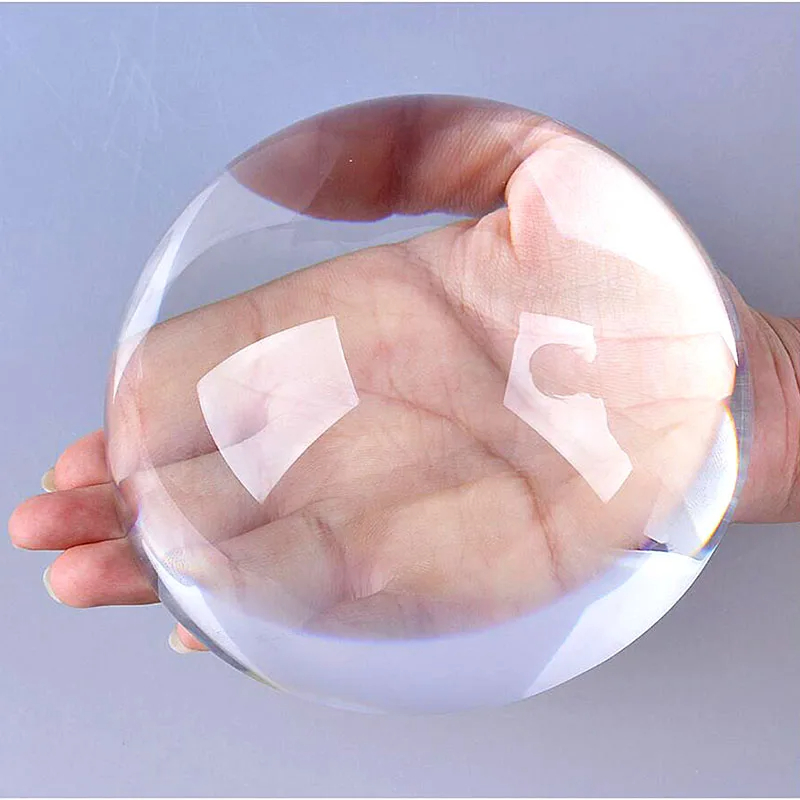 Crystal Hemisphere Glass Half  - Paper Weight Crystal reseña y precio