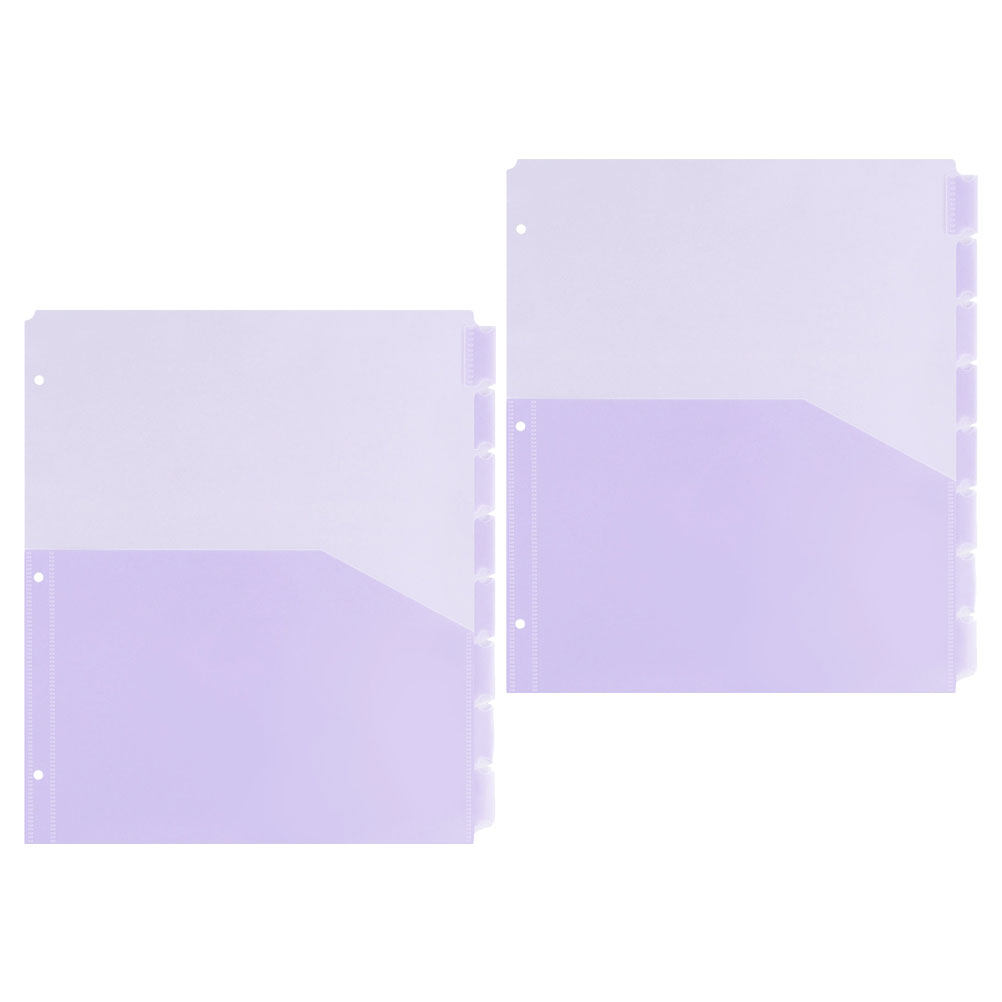 2Sets A4 Binder Dividers Plast - Tab Divider A4 reseña y precio