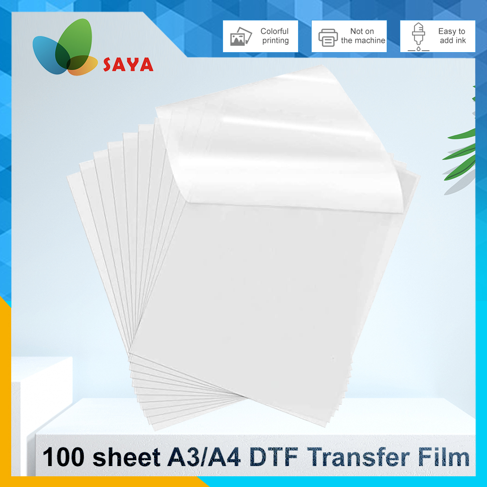 50/100 pcs DTF Film A3/A4 Doub - Ink Blotter Paper reseña y precio