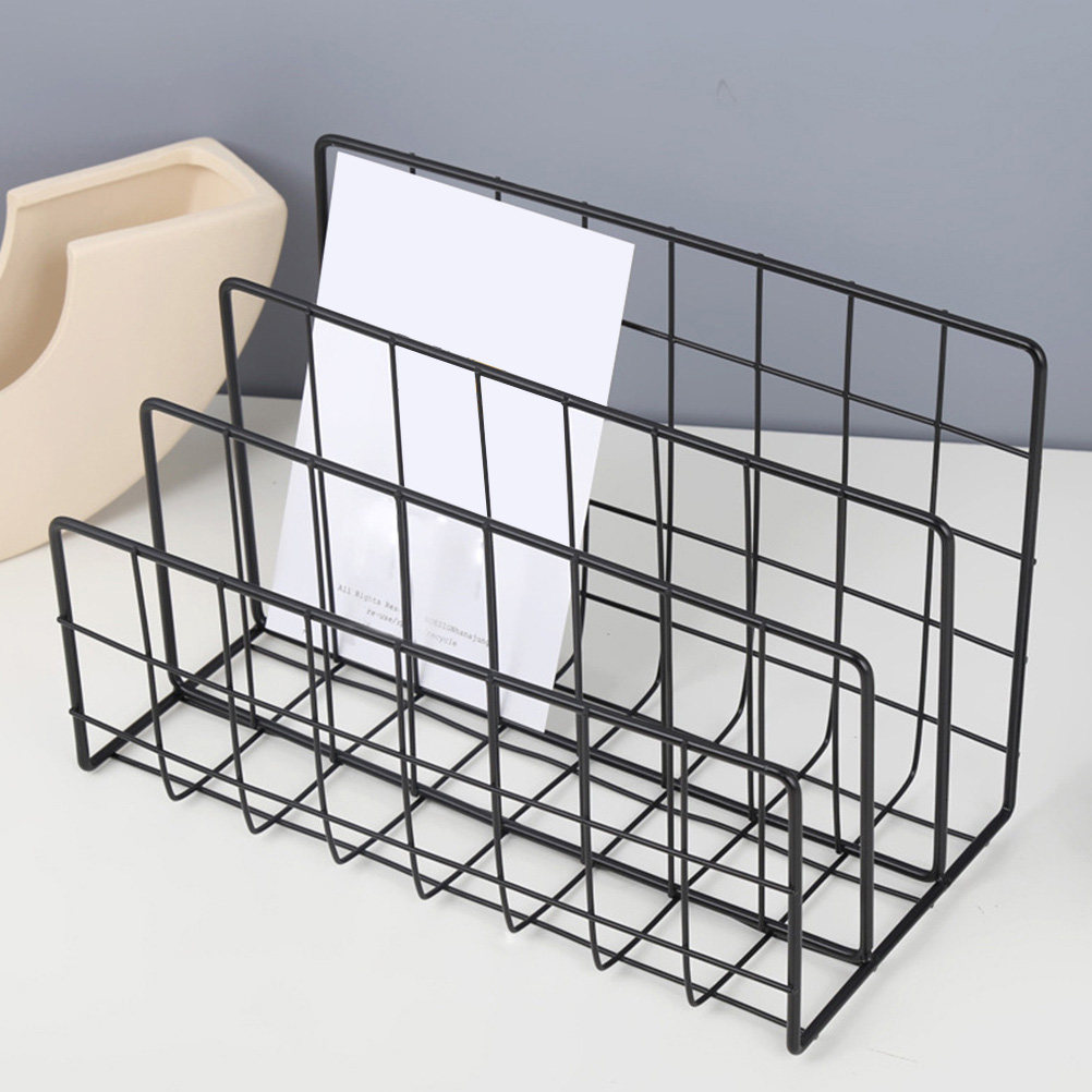 Modern 3 Slot Mail Organizer M - Magazine Holder Rack reseña y precio