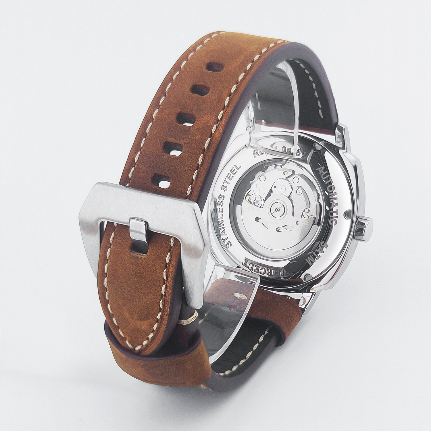 CUSTOM 42MM Stainless Steel Sa - Paper Weight Crystal reseña y precio