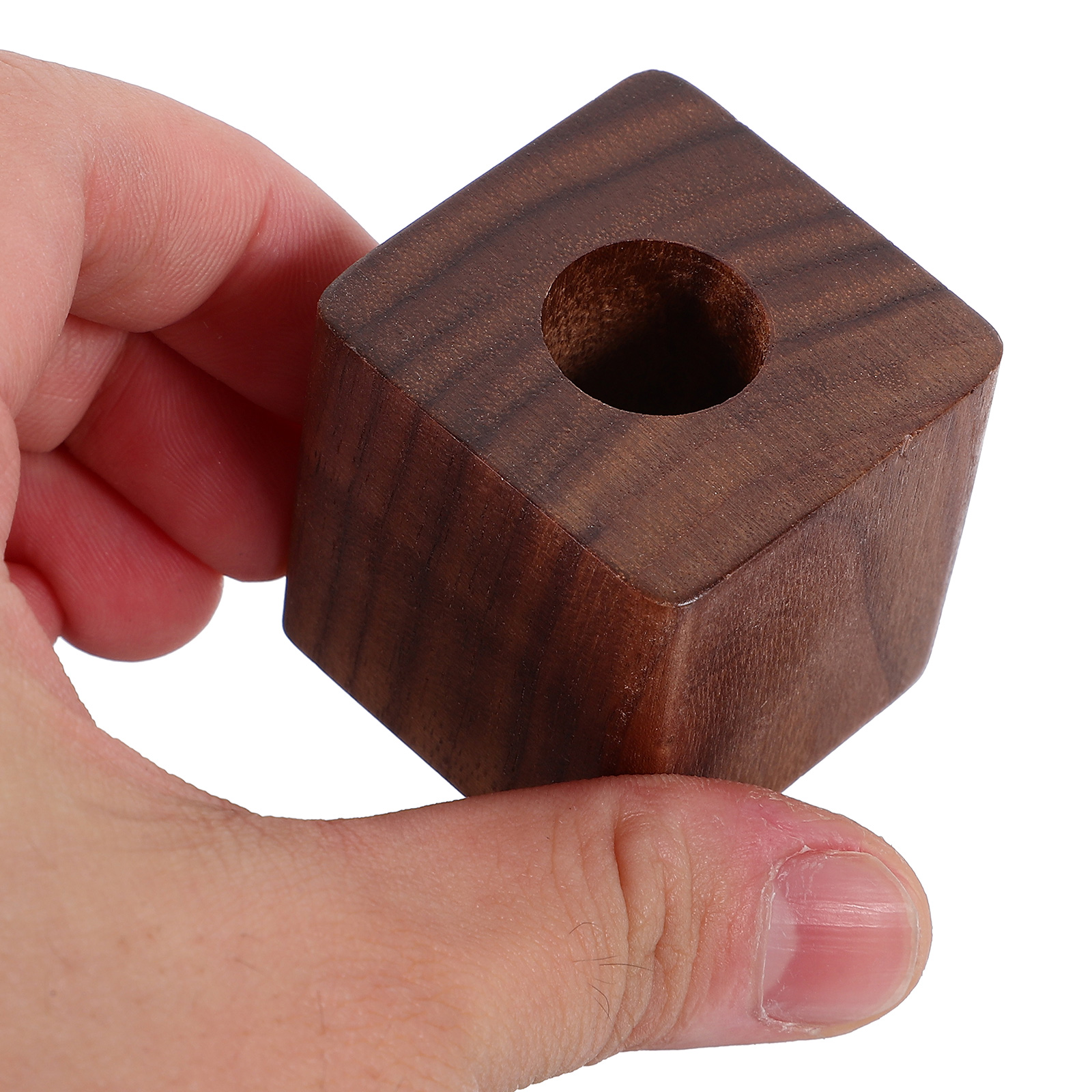 Walnut Pen Stand Single Holder - Pen Rest Single reseña y precio