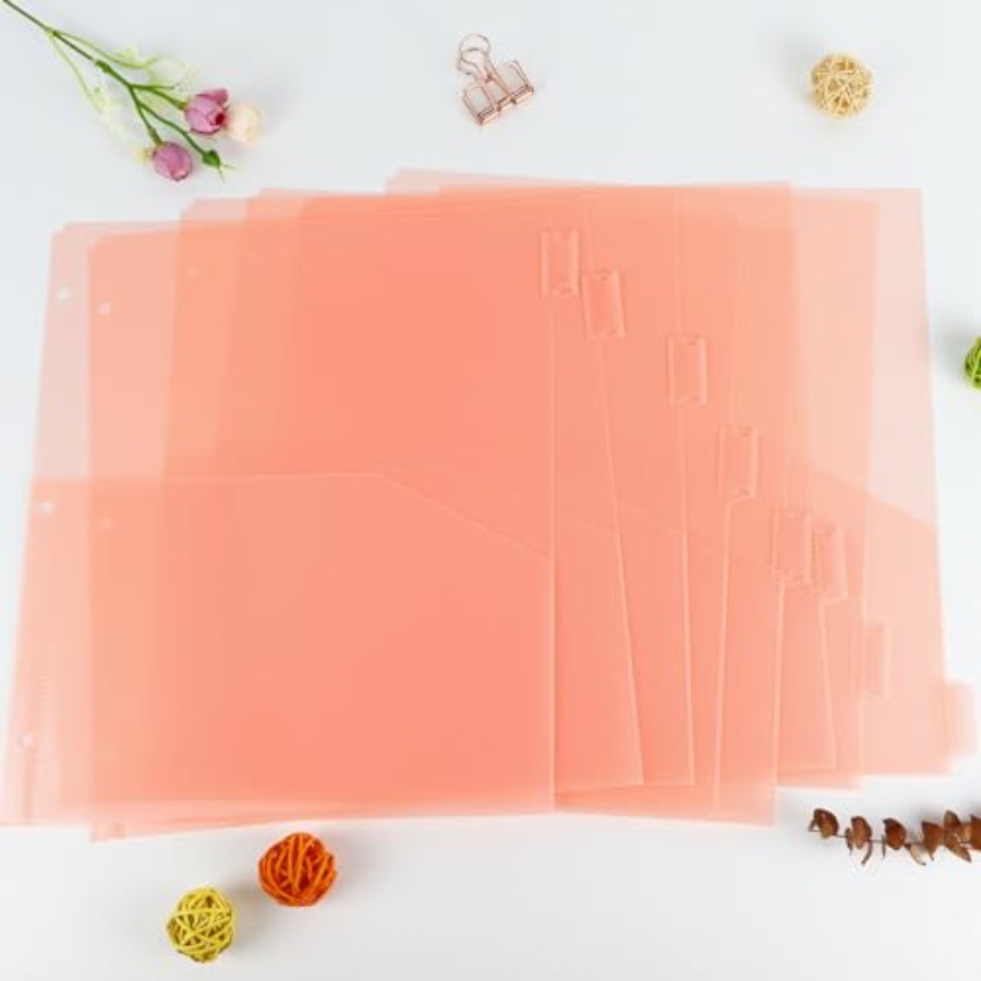 Binder Dividers with Pockets 8 - Tab Divider A4 reseña y precio