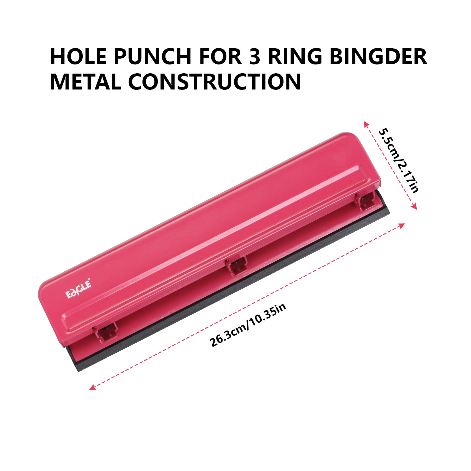 EAGLE 3-Hole Puncher for A4 Pa - Binder A4 Lever reseña y precio