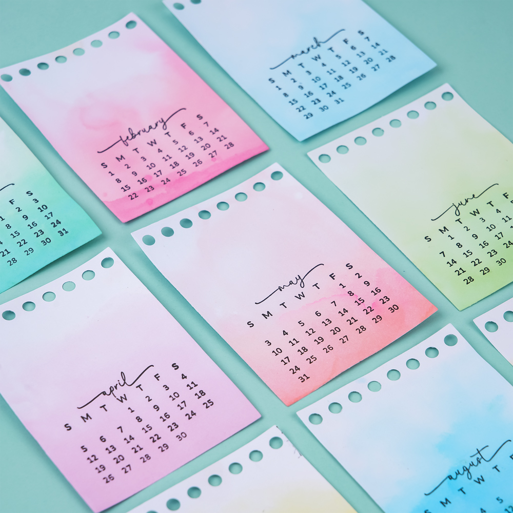 Calendar Date 2026 Clear Stamp - Rubber Date Stamp reseña y precio
