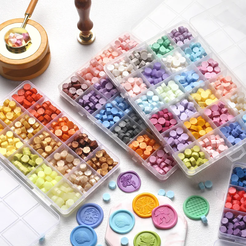 Retro Sealing Wax Beads Set 10 - Wax Seal Stamp Set reseña y precio
