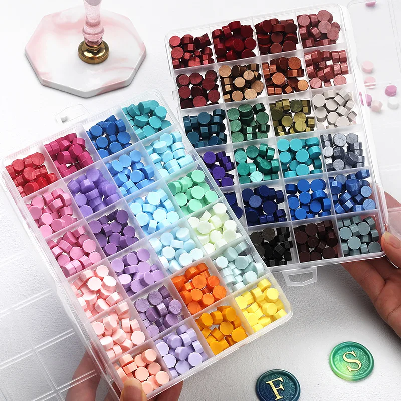 Retro Sealing Wax Beads Set 10 - Wax Seal Stamp Set reseña y precio