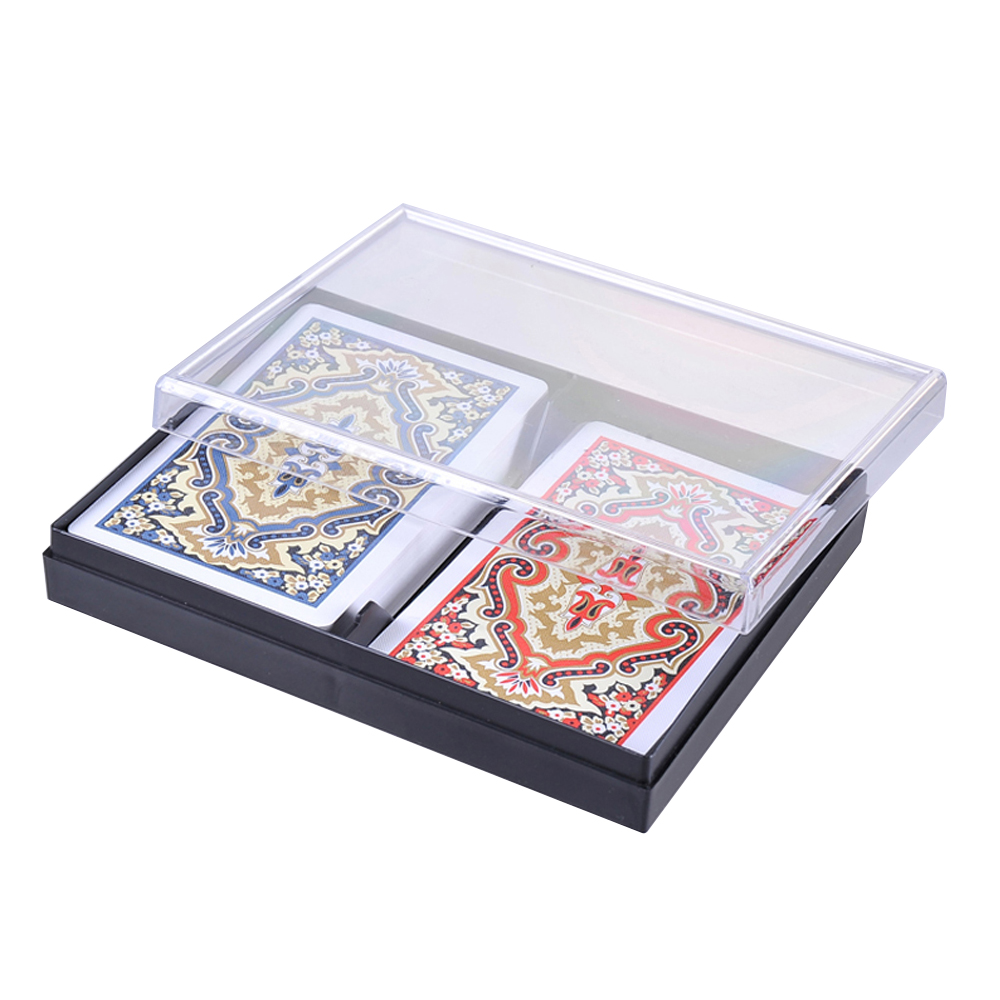 2 Decks Bridge Red and Blue Bo - Card Index Box reseña y precio