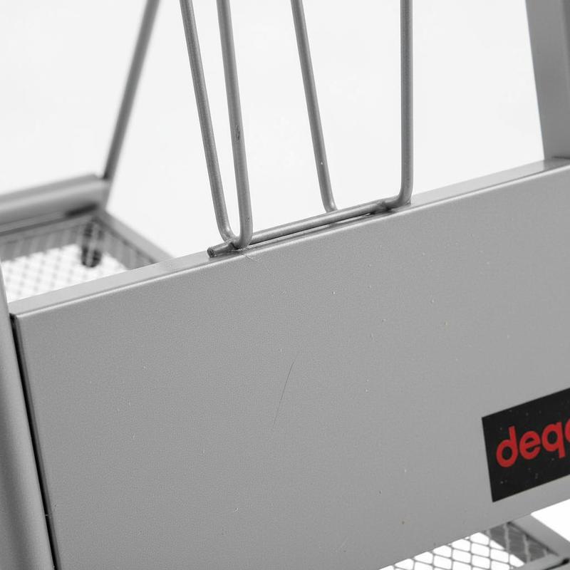 Brochure Display Rack, 10 Pock - Magazine Holder Rack reseña y precio