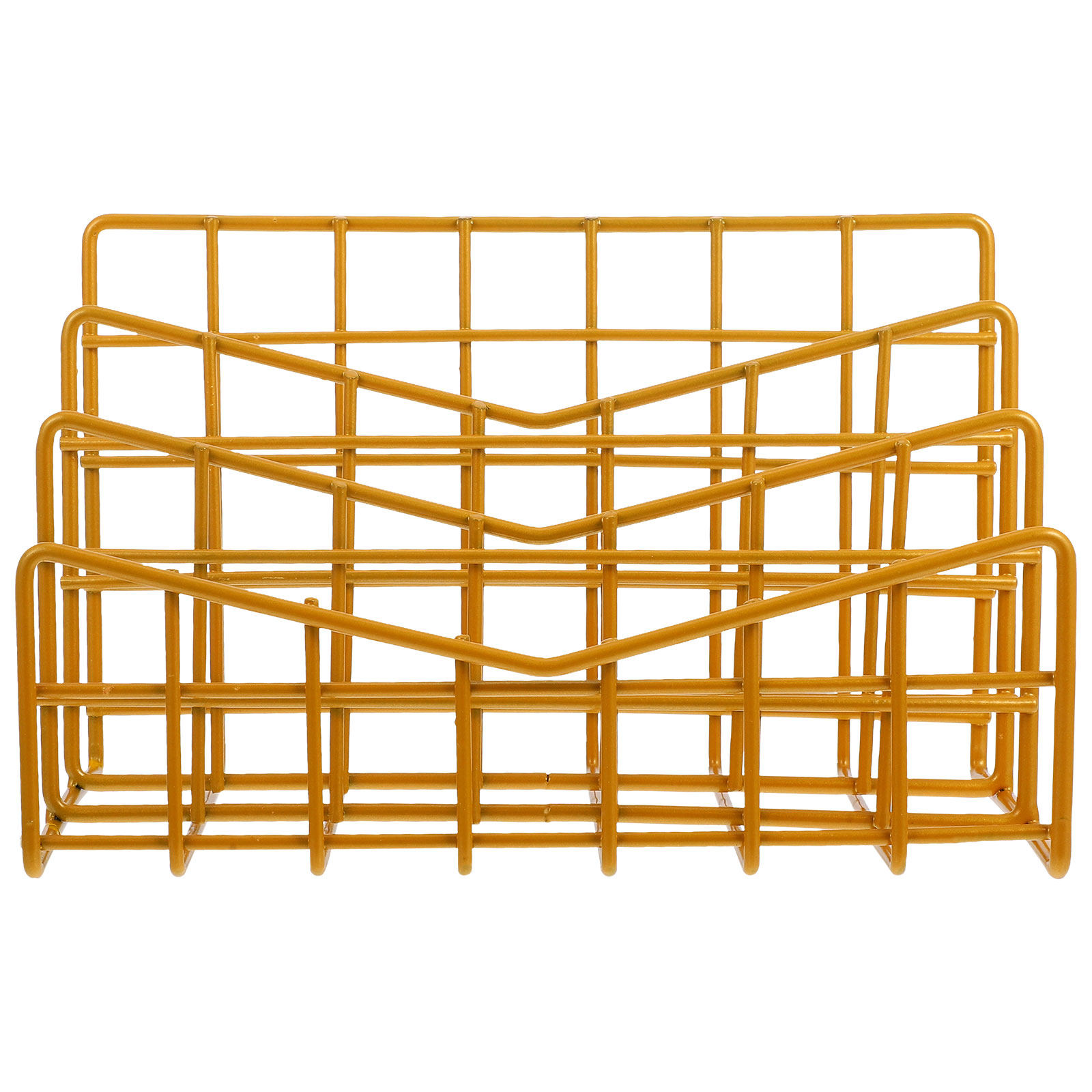 1Pcs Electroplated Metal Stora - Magazine Holder Rack reseña y precio