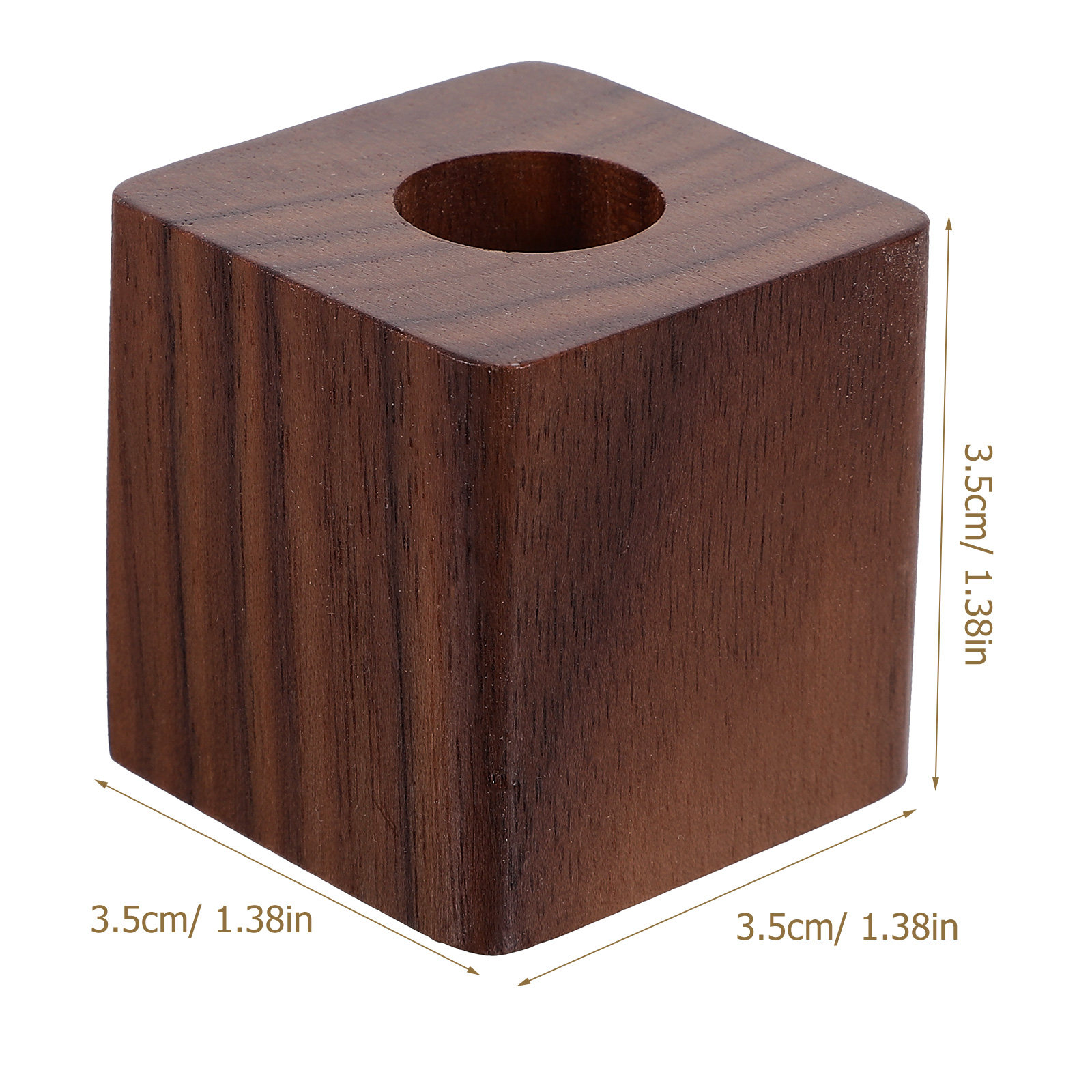 Single Wood Pen Holder Walnut  - Pen Rest Single reseña y precio