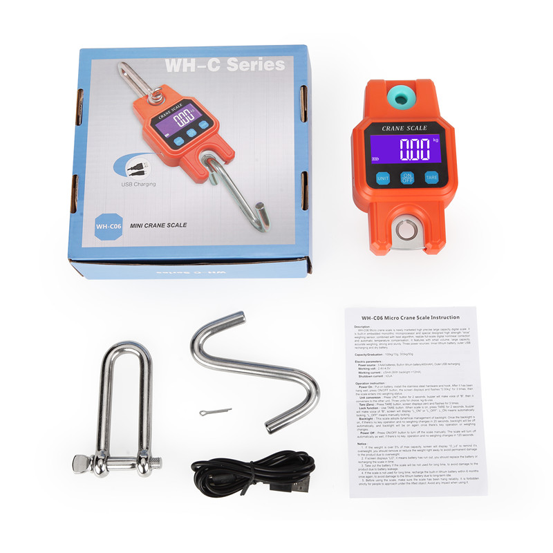 300kg/50g Bluetooth Crane Scal - Tape Dispenser Weighted reseña y precio