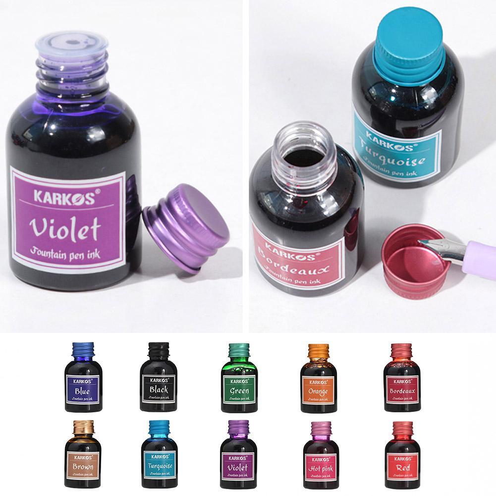 Pure Black Colorful Fountain P - Fountain Pen Bottled Ink reseña y precio