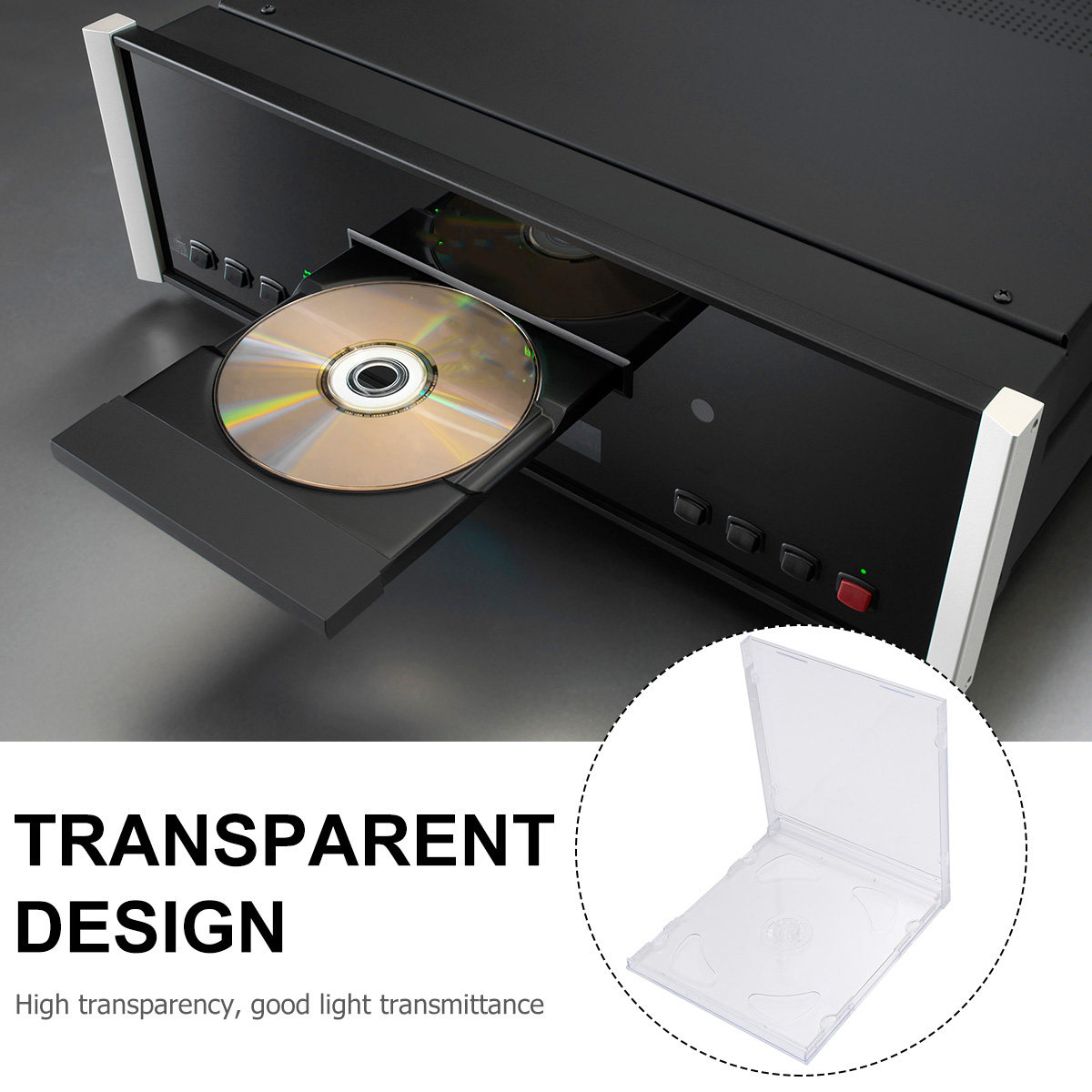 10Pcs Cd Box Dvd Case Set Port - Archive Box Set reseña y precio