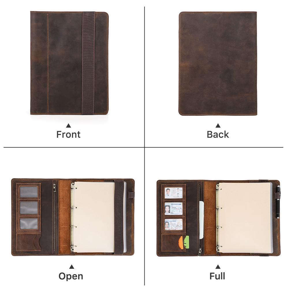 Luxury Retro Business A4 Noteb - Binder A4 Lever reseña y precio