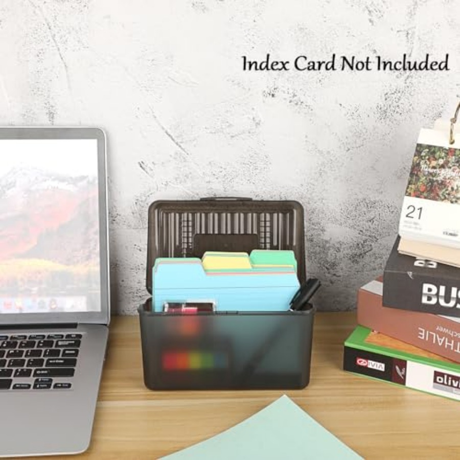 1 Pack 4 x 6 inch Index Card B - Card Index Box reseña y precio