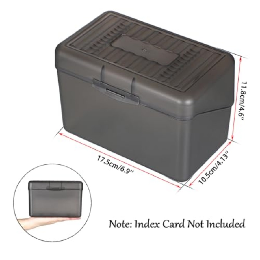 1 Pack 4 x 6 inch Index Card B - Card Index Box reseña y precio