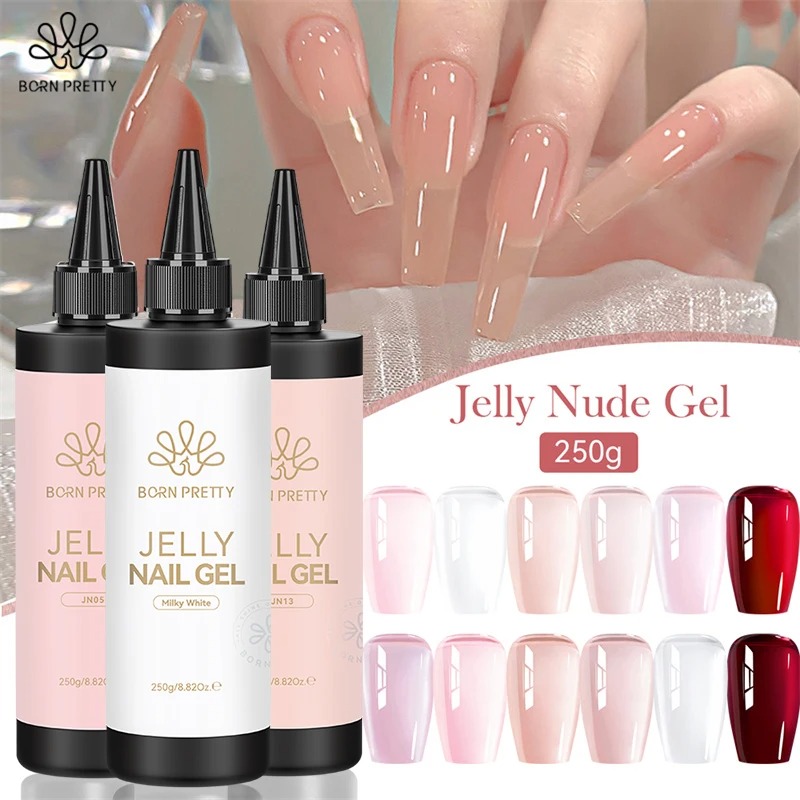 BORN PRETTY 250g Jelly Milky W - Gel Refill Pack reseña y precio