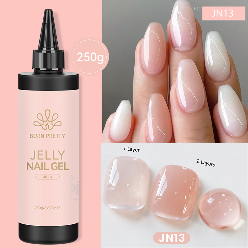 BORN PRETTY 250g Jelly Milky W - Gel Refill Pack reseña y precio