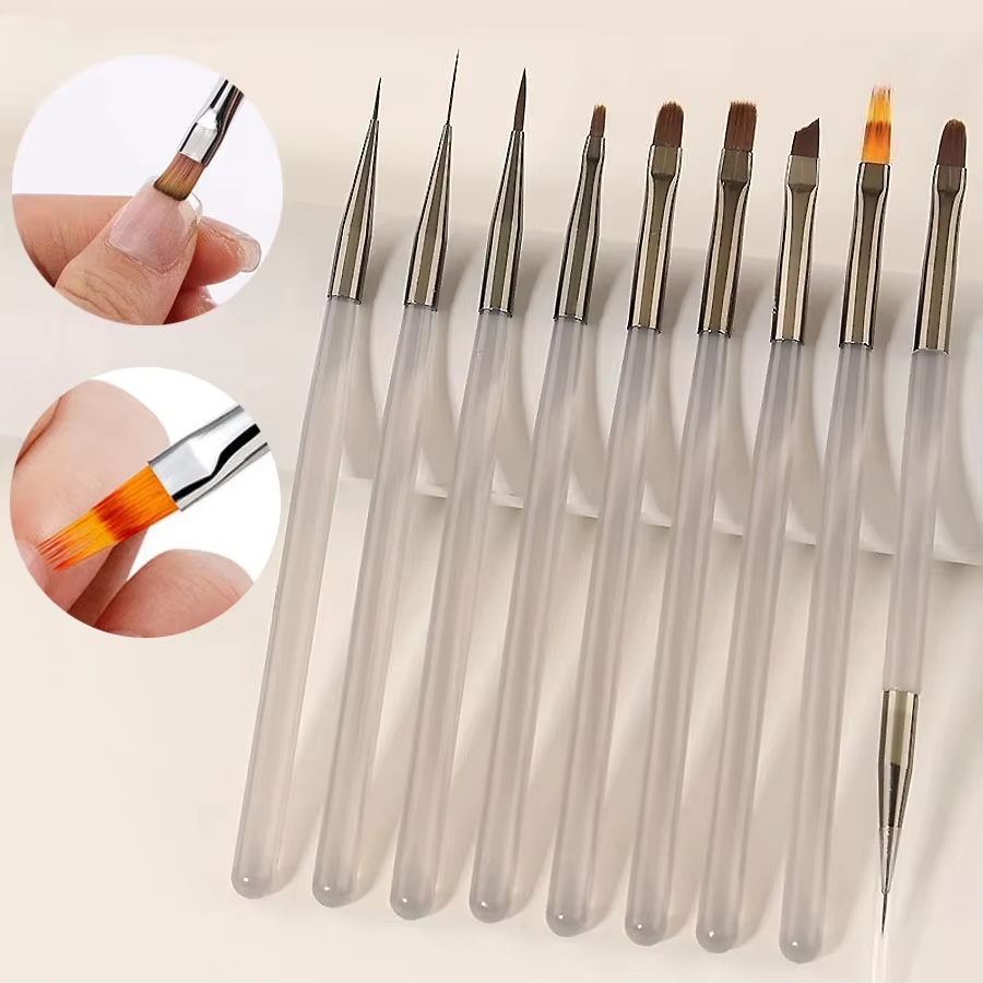 LINMANDA 9 Pack Gray Nail Art  - Gel Refill Pack reseña y precio
