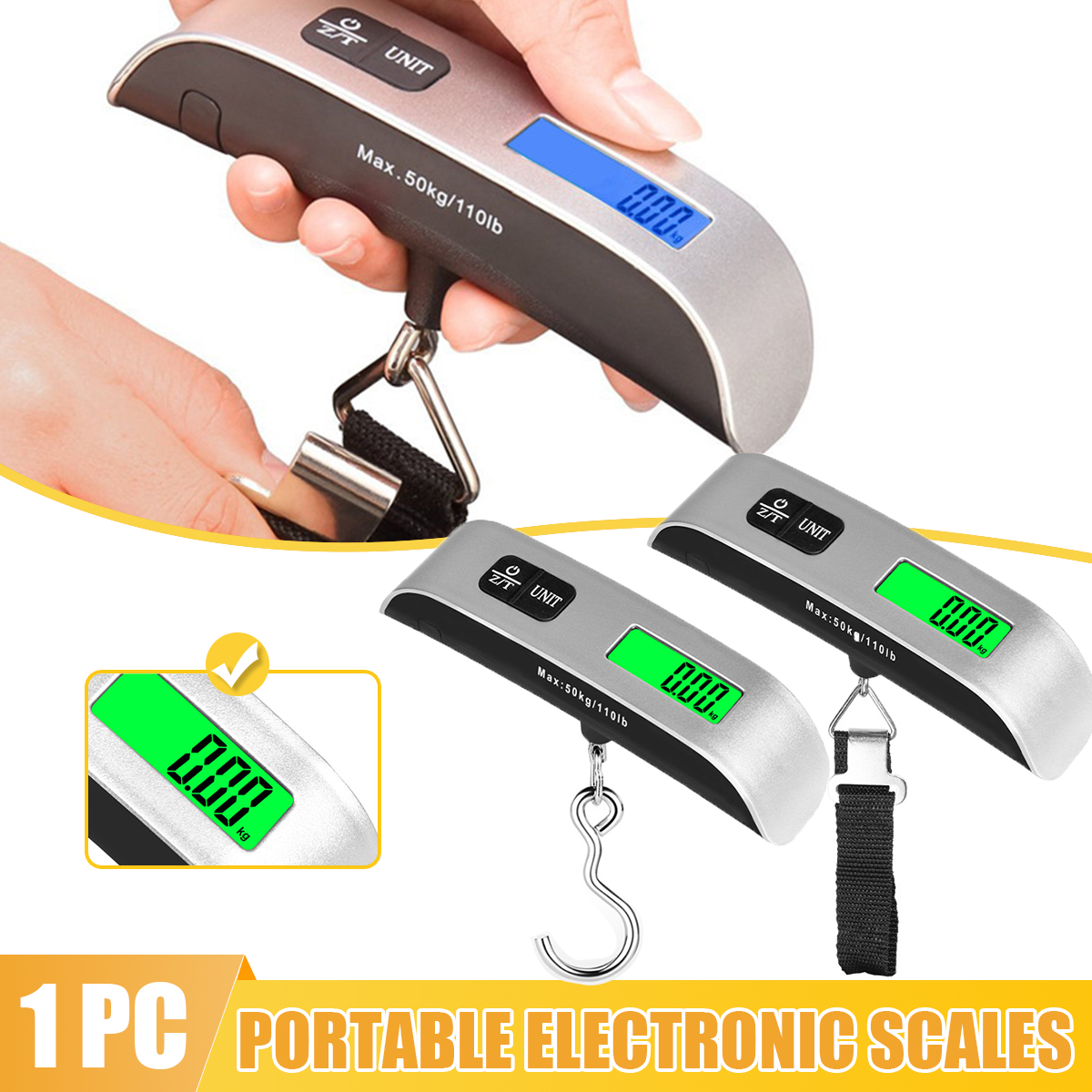 Portable Scale Digital LCD Dis - Tape Dispenser Weighted reseña y precio