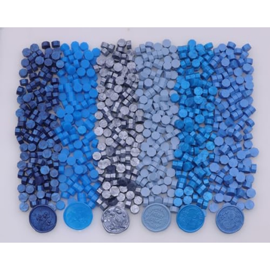 600Pcs Wax Seal Beads, Sealing - Wax Seal Stamp Set reseña y precio
