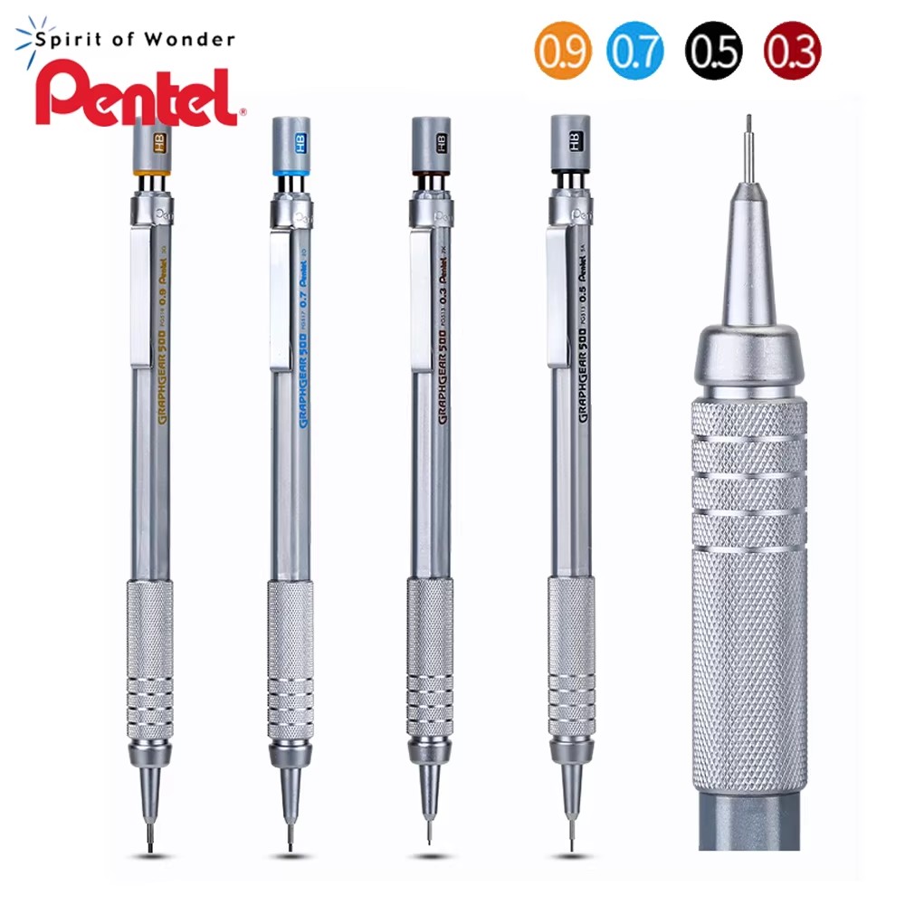 1pc Pentel Graphgear 500 Draft - Mechanical Pencil 0.3 reseña y precio