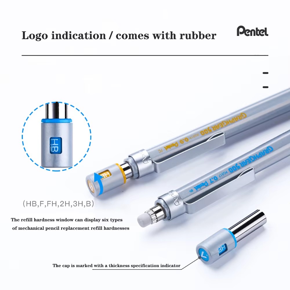 1pc Pentel Graphgear 500 Draft - Mechanical Pencil 0.3 reseña y precio