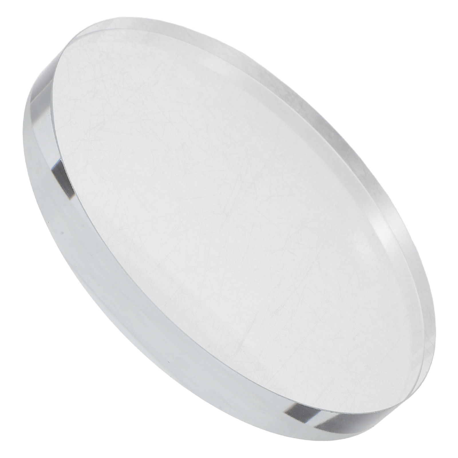 Heavy Round Glass Paperweight  - Book Weight Glass reseña y precio