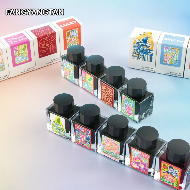 FANGYANGTAN 20 Colors 50ml She - Fountain Pen Bottled Ink reseña y precio
