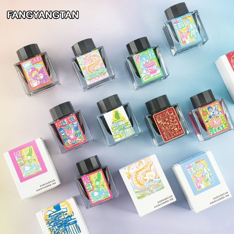 FANGYANGTAN 20 Colors 50ml She - Fountain Pen Bottled Ink reseña y precio