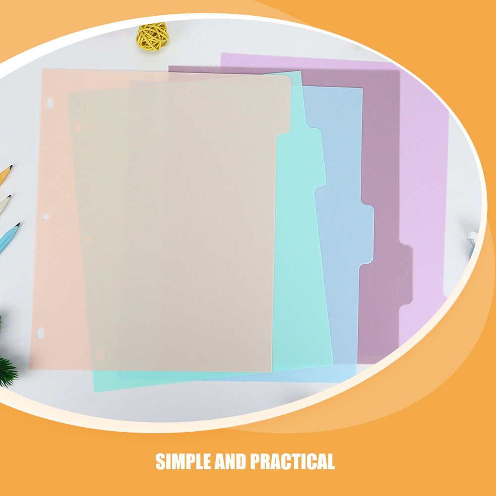 1Set Binder Dividers A4 Size F - Tab Divider A4 reseña y precio