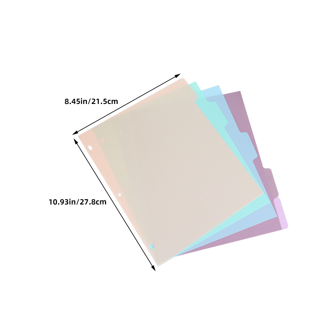 1Set Binder Dividers A4 Size F - Tab Divider A4 reseña y precio